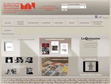 Tablet Screenshot of maurice-nadeau.net